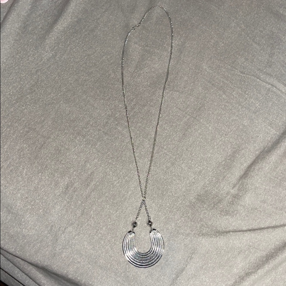 Silver necklace